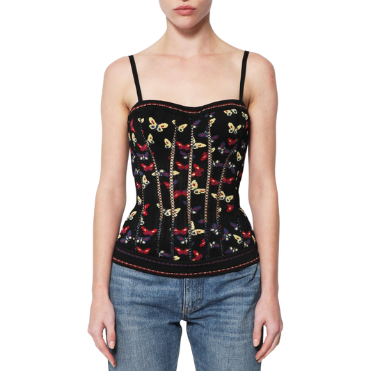Alaïa F/W 1991 Butterfly Corset Top
