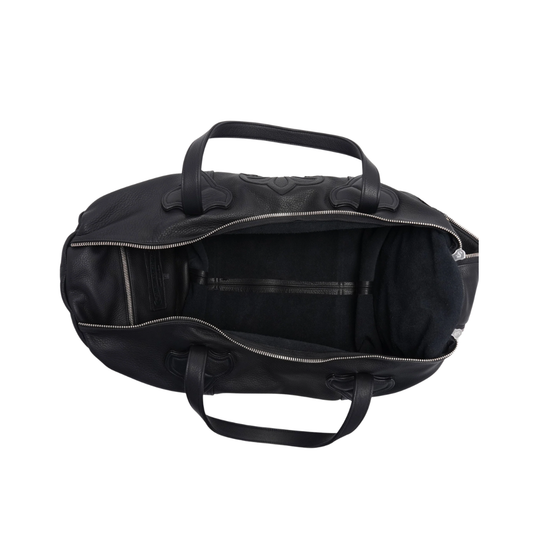 Chrome Hearts Fleur Embellished Duffle Bag