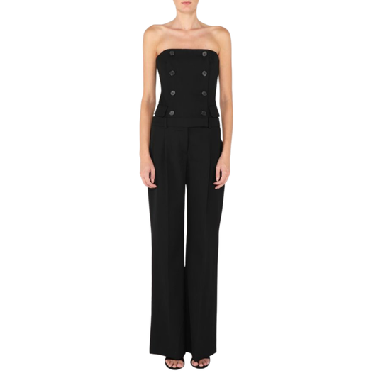 Alexander McQueen F/W 2023 Tailored Bustier Jumpsuit