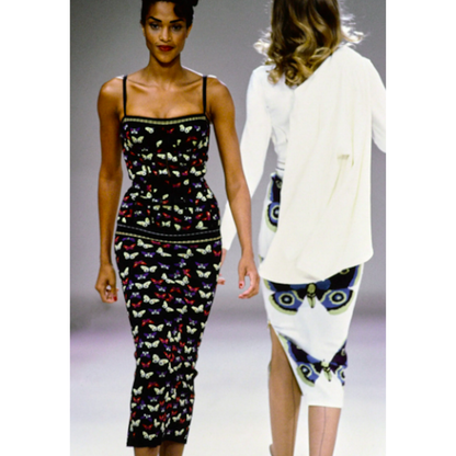 Alaïa F/W 1991 Butterfly Corset Top