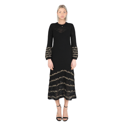 Chanel Pre-Fall 2025 Paris-Hangzhou Lamé Crochet Dress