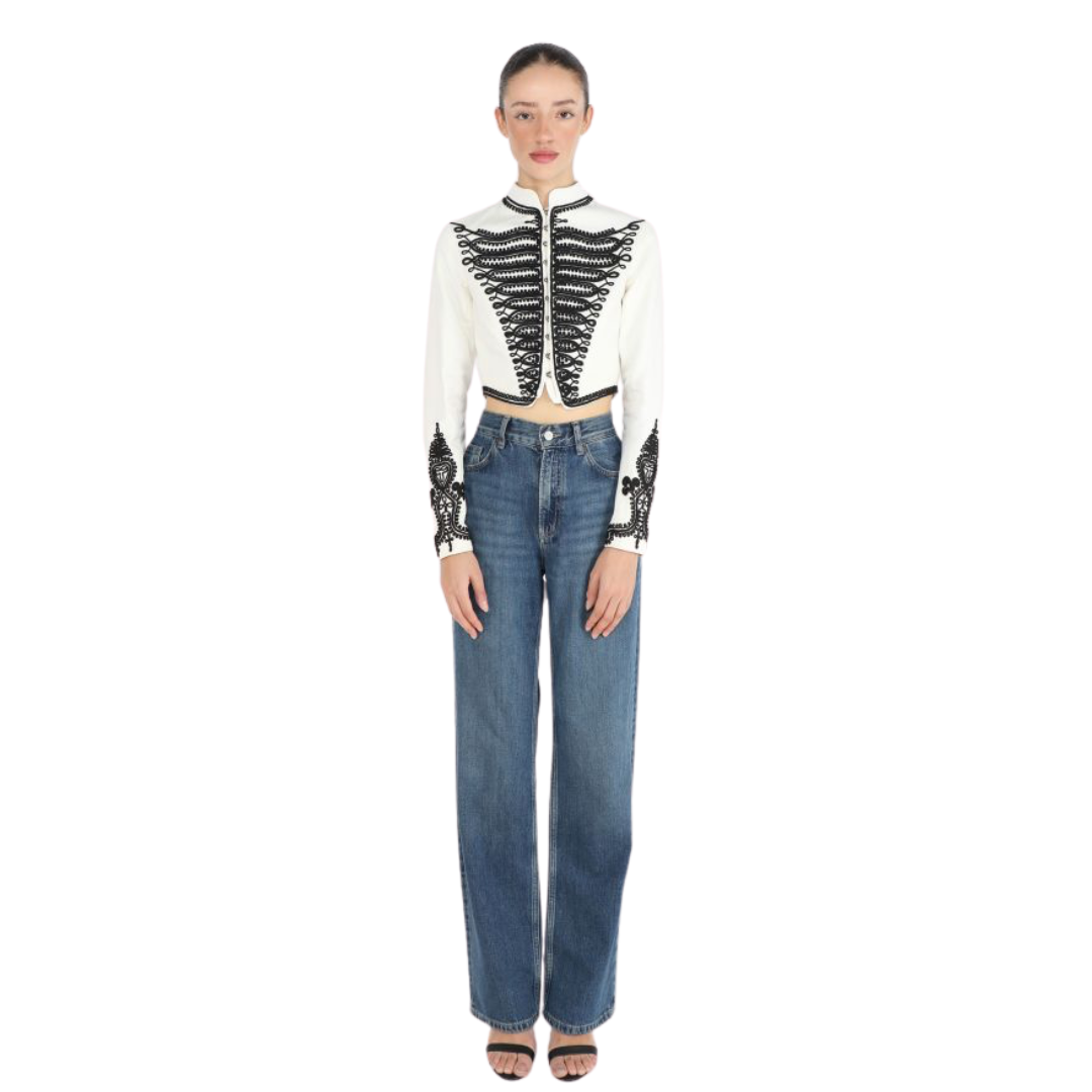 Alexander McQueen COLLECTOR S/S 2003 'Irere' Soutache Jacket