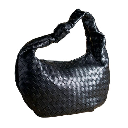 Brigitte Woven Satchel Bag