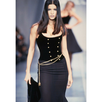 Chanel FW 1993 Runway Corset Top